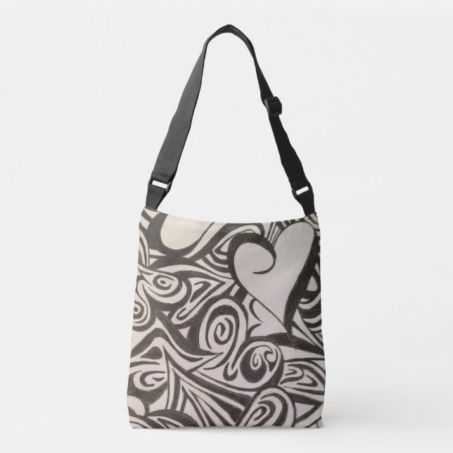 Sac de Crossbody de coeur (Devant)