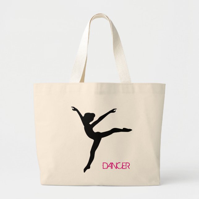 Sac de danse du DANCER Silhouette Fourre-tout (Devant)