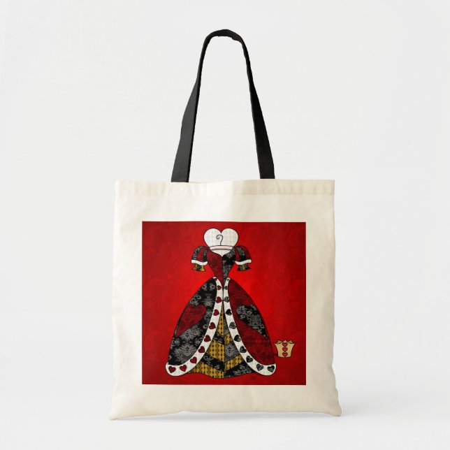 Sac de "des coeurs toute la Reine" (Devant)