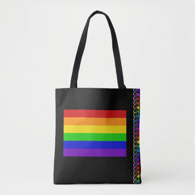 Sac de diversité de droits de l'homme de la FIERTÉ (Devant)