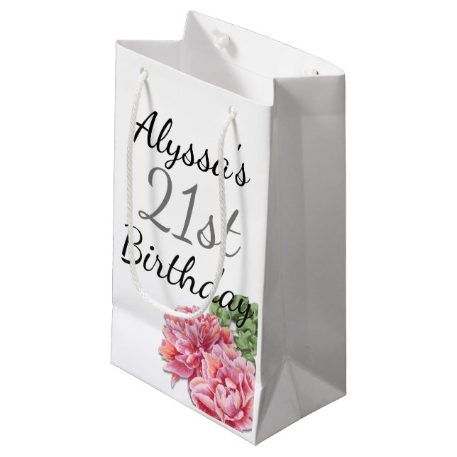 sac de faveur d'anniversaire (Devant Angle)