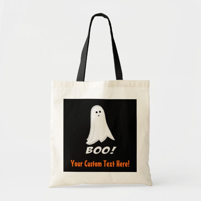 Sac de festin de Halloween de fantôme d'enfants (Devant)