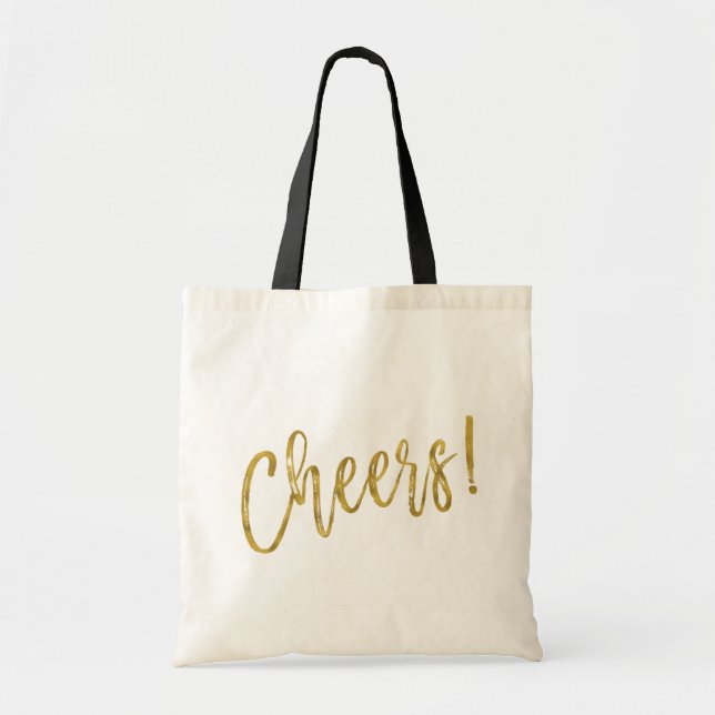 Sac de fête Faux Gold Foil (Devant)