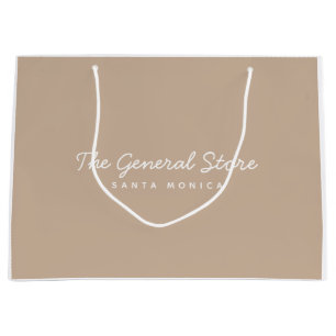 Sac de finition brillant ou mat du magasin général