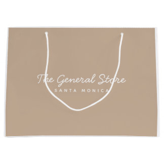Sac de finition brillant ou mat du magasin général