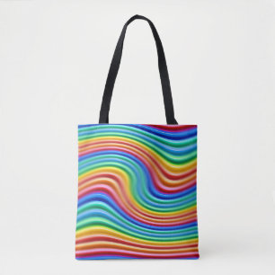 Sac de fourre-tout de fierté d'arc-en-ciel