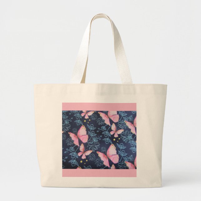 Sac de fourre-tout de papillon (Devant)