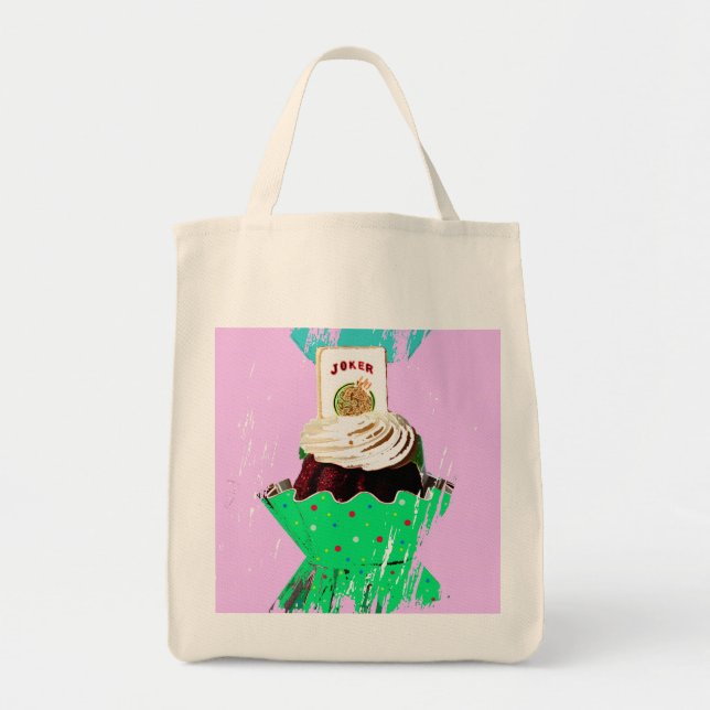 Sac de fourre-tout graphique de petit gâteau (Devant)