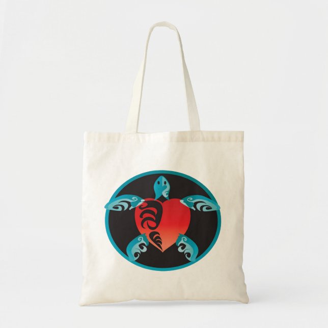 Sac de Honu de tortue d'Hawaï (Devant)