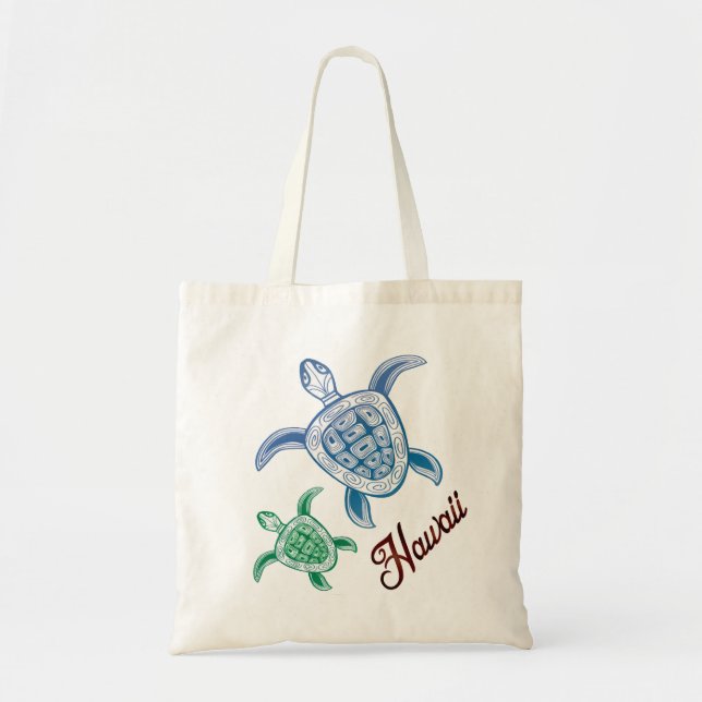 Sac de Honu de tortue d'Hawaï (Devant)