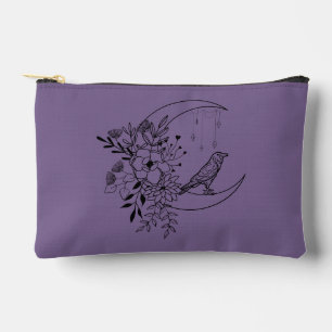 Sac de la carte de tarot du zip de poche du corbea