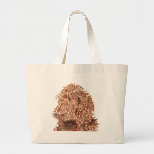 Sac de Labradoodle #2 de chocolat (Devant)