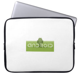 Sac de l'électronique avec le logo androïde