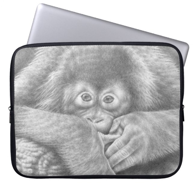 Sac de l'électronique d'orang-outan de bébé (Devant)