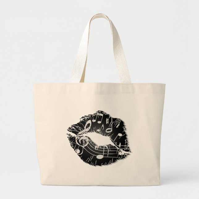 Sac de lèvres de musique (Devant)