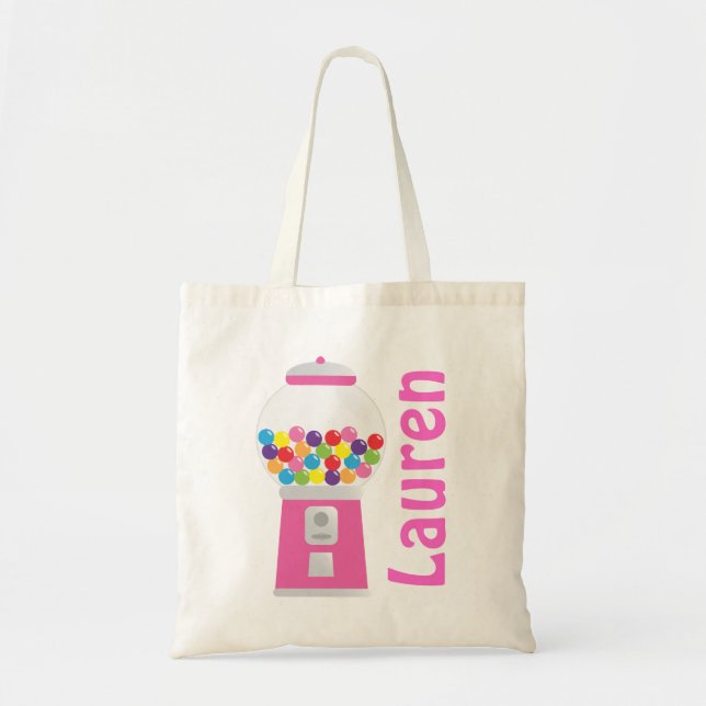 Sac de machine de Gumball personnalisé par rose (Devant)
