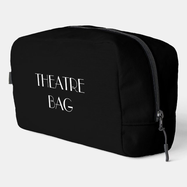 Sac de maquillage de théâtres Sac de kit Dopp cosm (Coin droit)