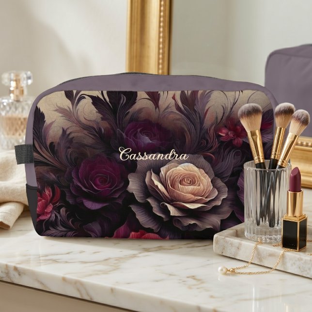 Sac de maquillage de voyage personnalisé gothique  (Créateur téléchargé)