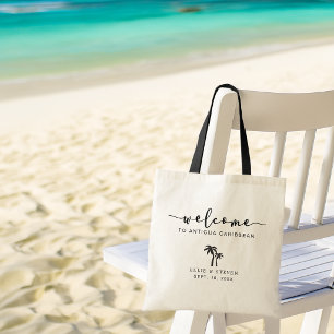 Sac de mariage de destination Palmiers