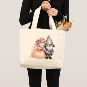 Sac de mariage fantaisiste en forme de gnome de ja