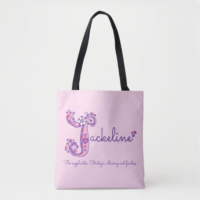Sac de monogramme de nom et de signification de (Devant)