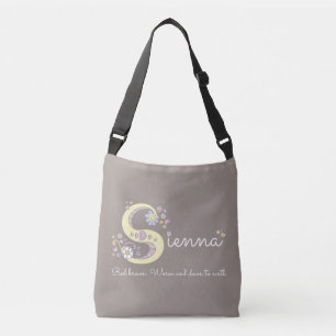 Sac de monogramme de nom et de signification de
