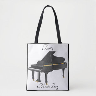 Sac de musique d'impression du piano des tores