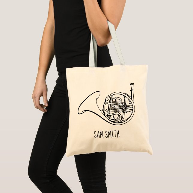 Sac de musique d'instrument en laiton de cor de (Devant (produit))