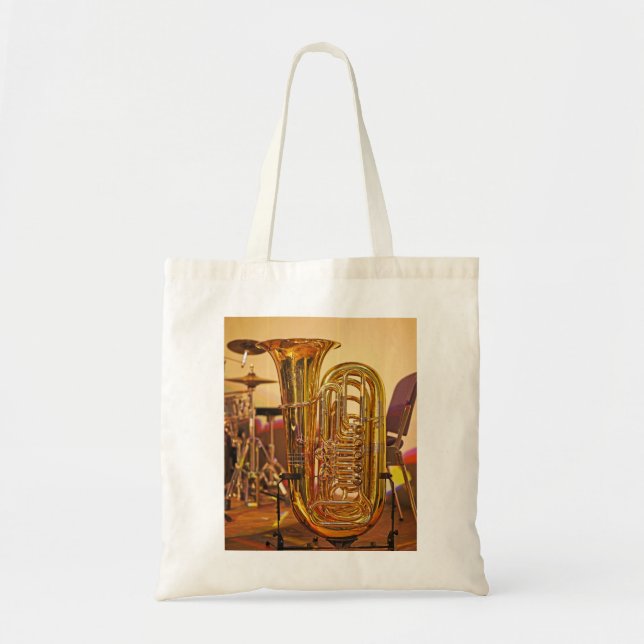 Sac de musique étudiante en laiton Tuba (Devant)