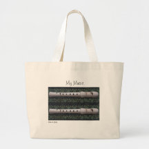 Sac de musique pour des enregistreurs - customisez