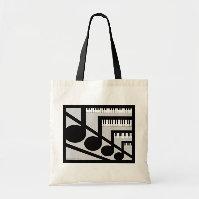 Sac de musique pour piano (Devant)