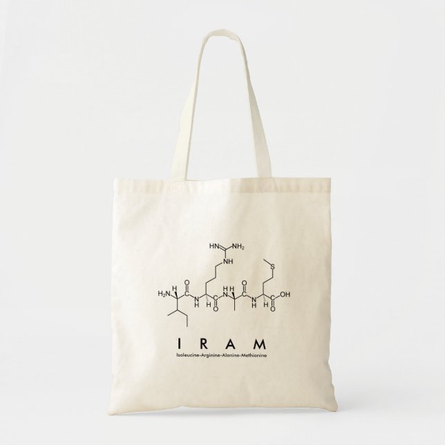 Sac de nom du peptide iram (Devant)