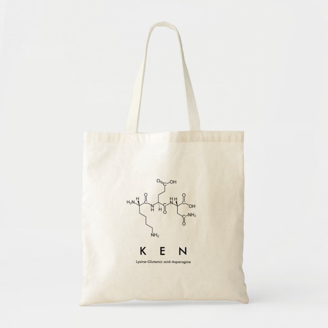 Sac de nom du peptide Ken (Devant)