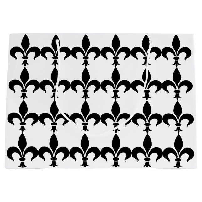 Sac de Paris French Fleur de Lis Gift (Devant)