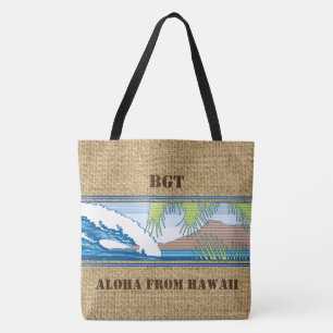 Sac de plage Ala Moana Hawaiian Monogram