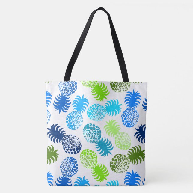 Sac de plage d'ananas tropique de Momona Hawaiian (Devant)