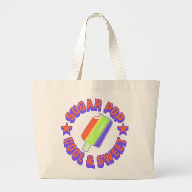 Sac de plage Pop de sucre (Devant)