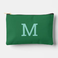 Sac de poche d'accessoires initial pour monogramme