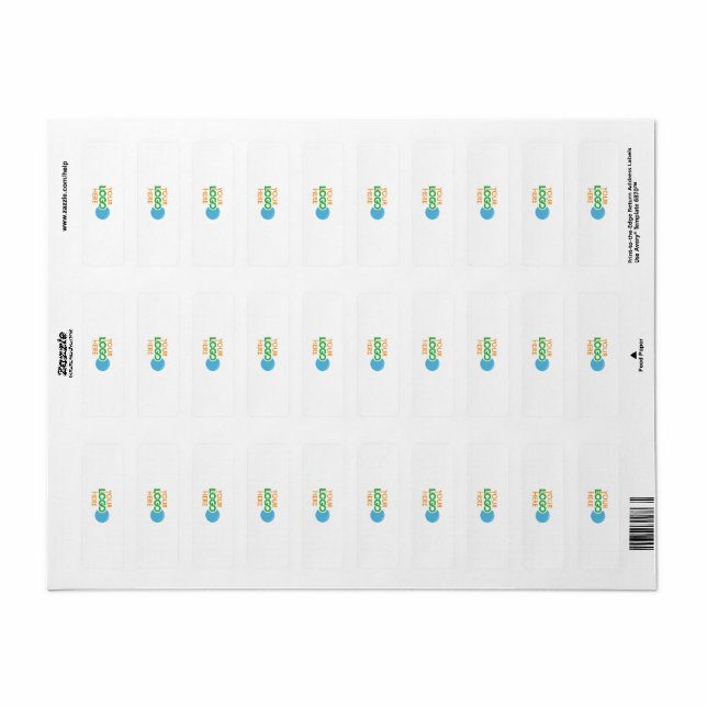 Sac de préférence du logo personnalisé de l'entrep (Feuille entière)