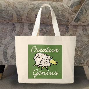 Sac de projet de dessin humoristique de mouton "Cr