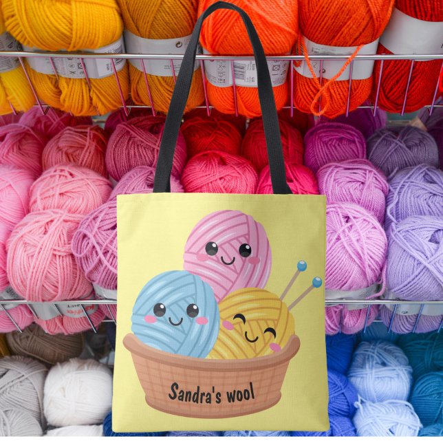 Sac de rangement de tricot Porte-laine de fils (Créateur téléchargé)