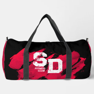 Sac de remise en forme rouge et noir
