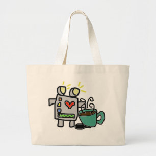 Sac de robot et de café