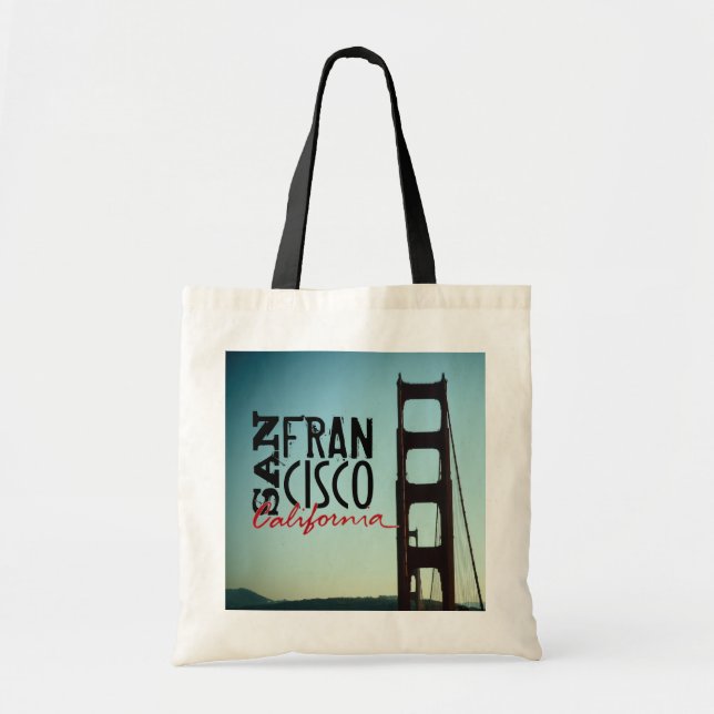 Sac de San Francisco la Californie golden gate (Devant)