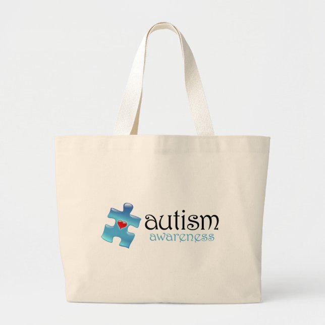 Sac de sensibilisation sur l'autisme (Devant)