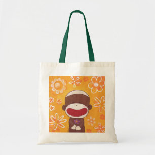 Sac de singe de chaussette de fleur