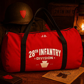 Sac De Sport 28e Division d'Infanterie Hommage Personnalisé Rou