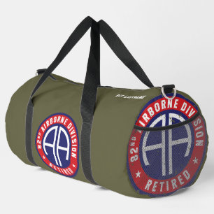 Sac De Sport 82e division aéroportée "Retraité" Custom