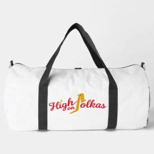 Sac de sport à logo High on Polkas