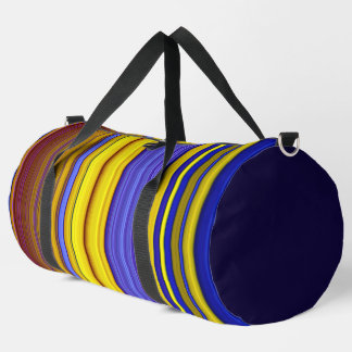 Sac De Sport Abstract Stripes Design 1